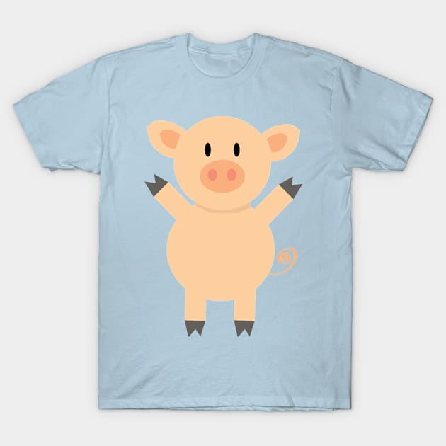 Pig T-Shirt by joshcooper